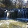 Prairie Creek Waterfall provides a wonderful spot for a lunch break or some quiet reflection.