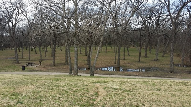 There are excellent picnic spots along the Breckinridge Trail.