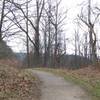 The Wilderness Road Trail is smooth and scenic through this section.