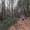 Group runs are always fun on the Lick Creek Trail.