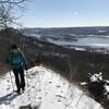 Great views await from the incline that marks the beginning of Perrot Ridge.