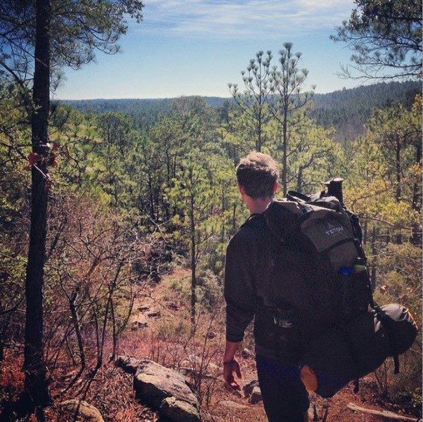 Backbone Trail offers incredible views into the surrounding hills.