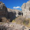 Tuff Canyon offers an exciting look into the area's volcanic history.