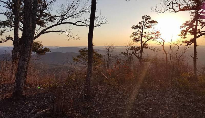 The Shortoff Mountain Trail offers incredible views from numerous spots along its length.