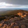 Looking north at the Pumpelly Ridgeline from the Summit of Mount Monadnock.