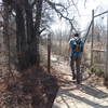 Wild Plum South follows the fenceline along the Buffalo Viewing Area.