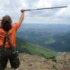 Let out a well-deserved celebration on Hawksbill Summit (4,050ft).