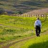 The Pueblo Trail offers a beautiful, verdant place to walk in the park.