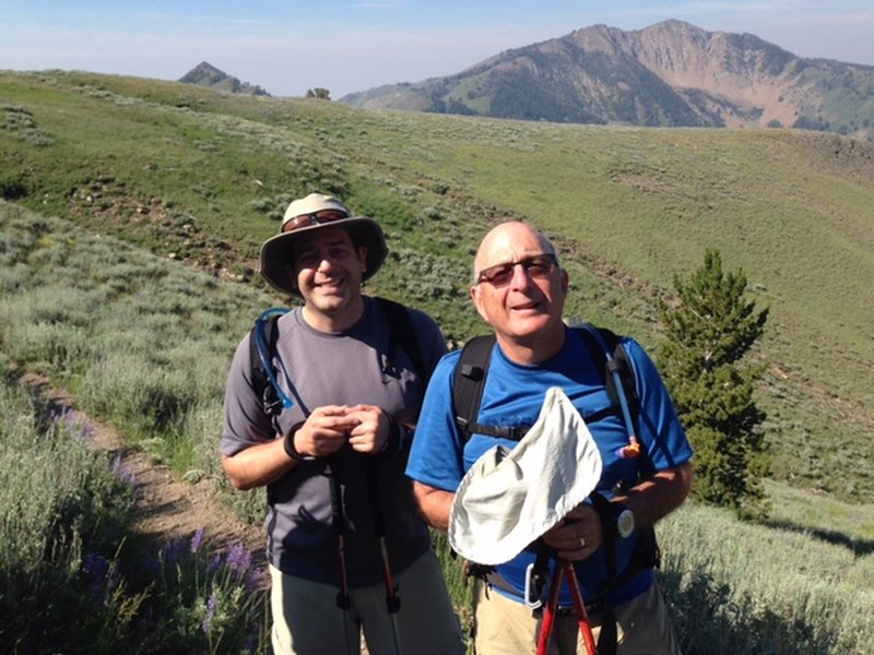 Pioneer Cabin Trail climbs through beautiful alpine fields often blanketed by wildflowers.