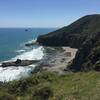 Enjoy phenomenal views of the coast along Te Henga.