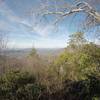 The Snake Den Ridge Trail offers great views of the area's mountains shrouded in dense hardwoods.