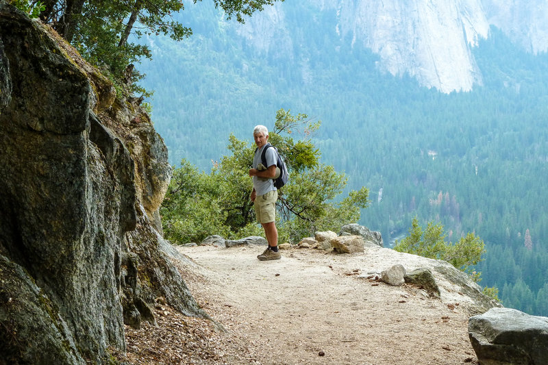 Hike Four Mile Trail for phenomenal views of Yosemite Valley.