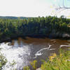 Enjoy great views of the St. Croix River from overlooks along the River Trail.