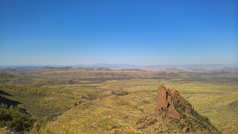 Your rewards for climbing the switchbacks on the Oak Spring Trail are phenomenal views the whole way.