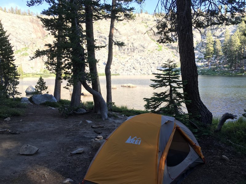 Nice campsites abound near Twin Lakes.