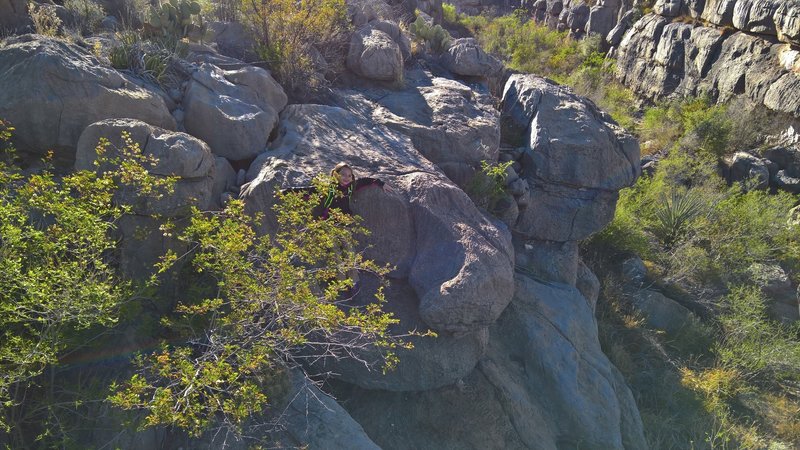 This formation is called The Devil's Throne.