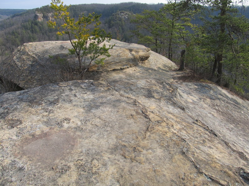 The trail ends at phenomenal views from Hanson's Point.