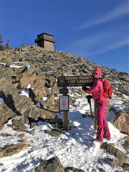 Traveling up to Squaw Mountain can be beautiful at any time of the year.