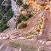 South Kaibab Trail starts with a set of relentless, serpentine switchbacks.