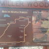 An informative sign at the trailhead shows you a map of the area and some of its history.