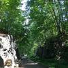 Near the southern end of the trail along the water are some beautiful rock outcroppings.