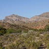 Virgin River Gorge (via Sullivan Canyon) offers a great look at the area's immensely stratified rocks.