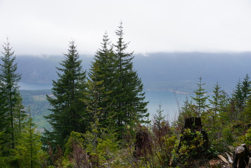 Beautiful views abound as you make your way up Mt. Ellinor.