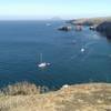 Cavern Point Loop Trail offers a neat look into Scorpion Anchorage.