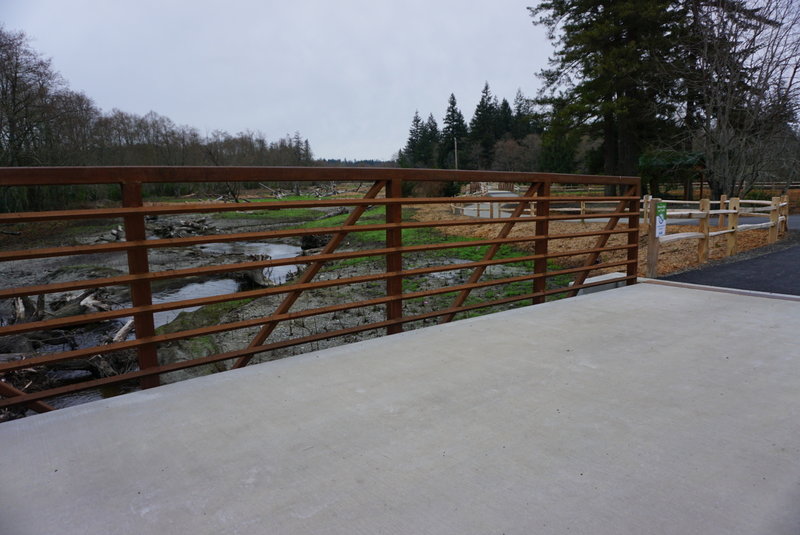 Multiple bridges make for easy passage on the Clear Creek Trail.