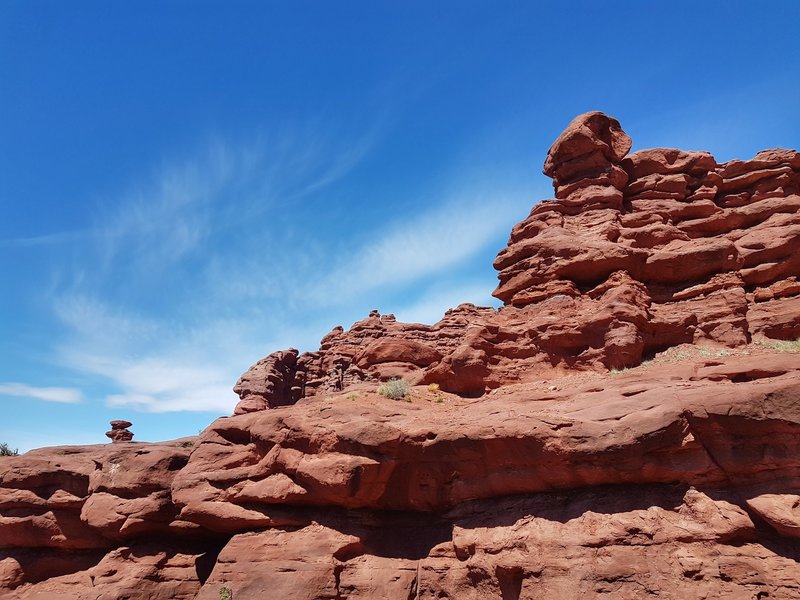 Stunning views are everywhere you look near Fisher Towers.