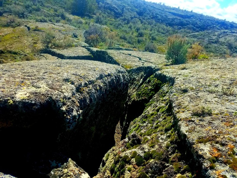 The scenery at Hell's Half Acre Lava Flow is not something you see every day!