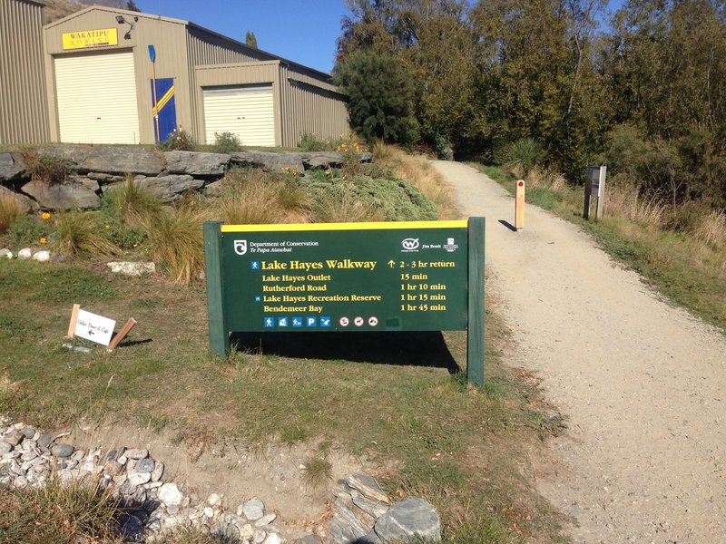 All the stats on the Lake Hayes Walkway.