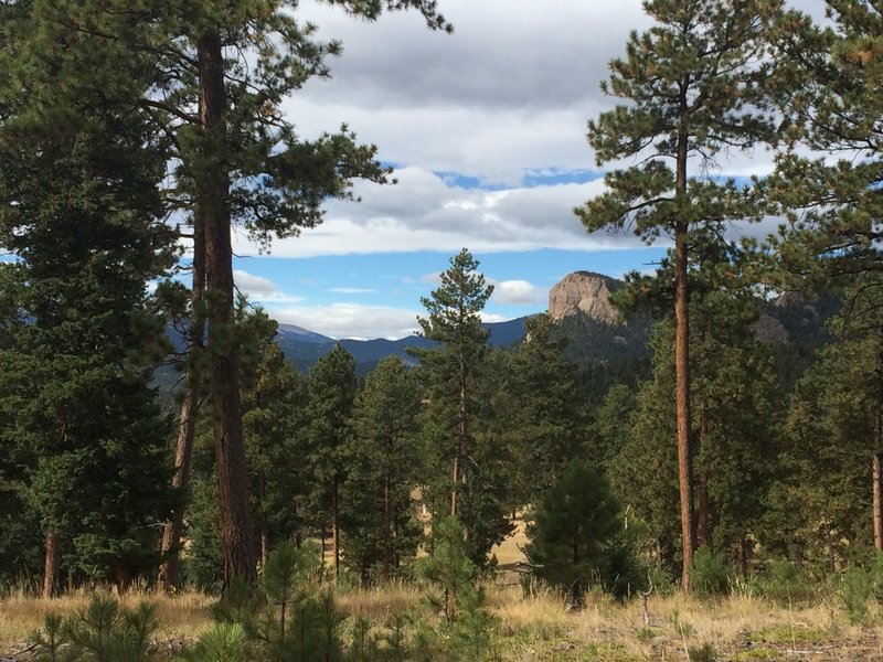 Enjoy a great view of Lions Head along the Staunton Ranch Trail.