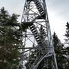 The views from Spruce Mountain fire tower are a great reward for your arduous efforts to the top.