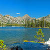 Huckleberry Lake is stunning from the southeast shore and offers fantastic swimming!