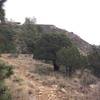 This is the intersection with Bush Mountain, Tejas, and Bowl Trail.