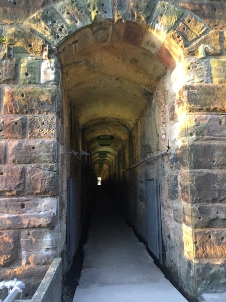 A historic coal loader makes for a fun site to check out along the way.