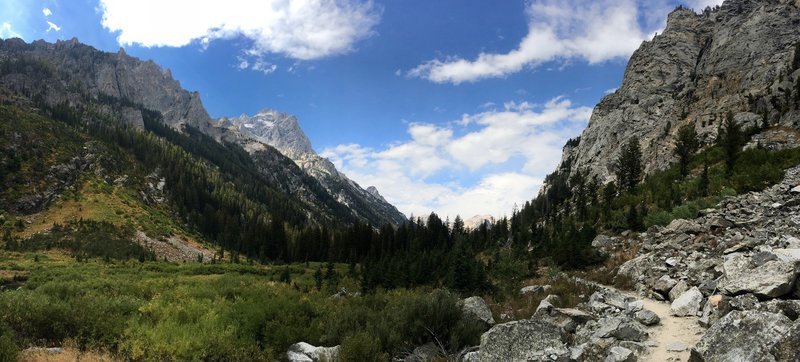 It's just so pretty in Cascade Canyon.