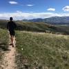 Great views of Pocatello from the Roosevelt Trail.