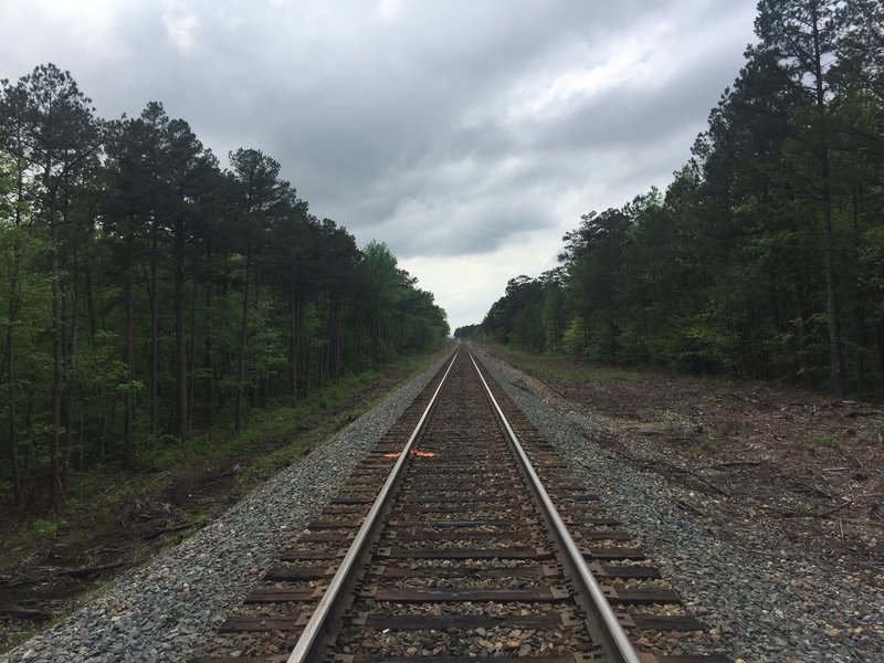 Crossing of the Kansas City Southern. K.C. Jones you better watch your speed!