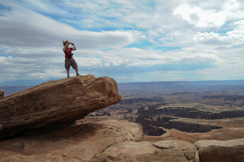 There are plenty of vantage points to snap a panorama.