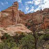 Beautiful views shortly before the final ascent to Druid Arch.