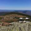 The view from the main summit.