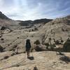 Heading up the final hill before descending to Escalante.