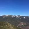 The view of Franconia Ridge from Cannon Mountain.