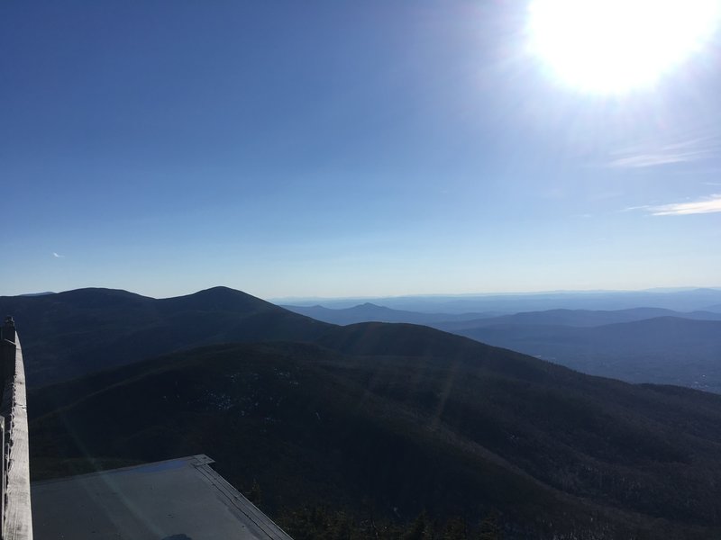 Northwest view from Cannon Mountain.