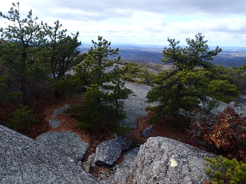 Schunnemunk Ridge offers beautiful views of the Lower Hudson Valley.