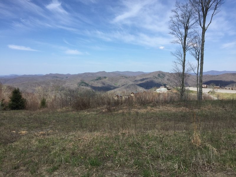 View from the top of Ridge Trail Loop.