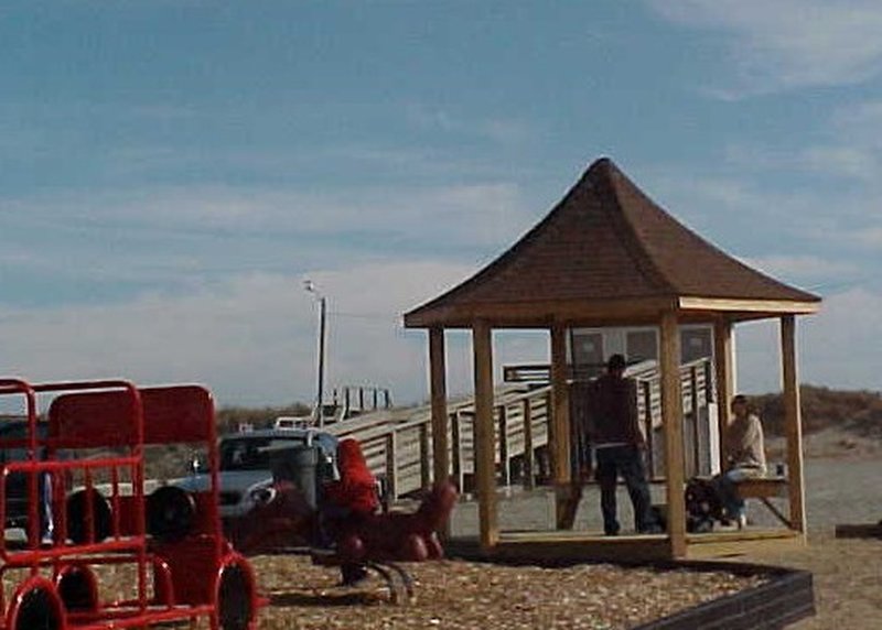 Nelva R. Albury Recreation Area. Restrooms, small picnic shelter and playground on-site.