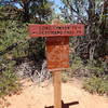 Deadmans Pass and Long Canyon junction is well signed.